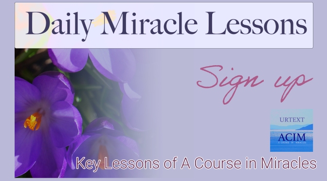 Daily Miracle Lessons II Class
